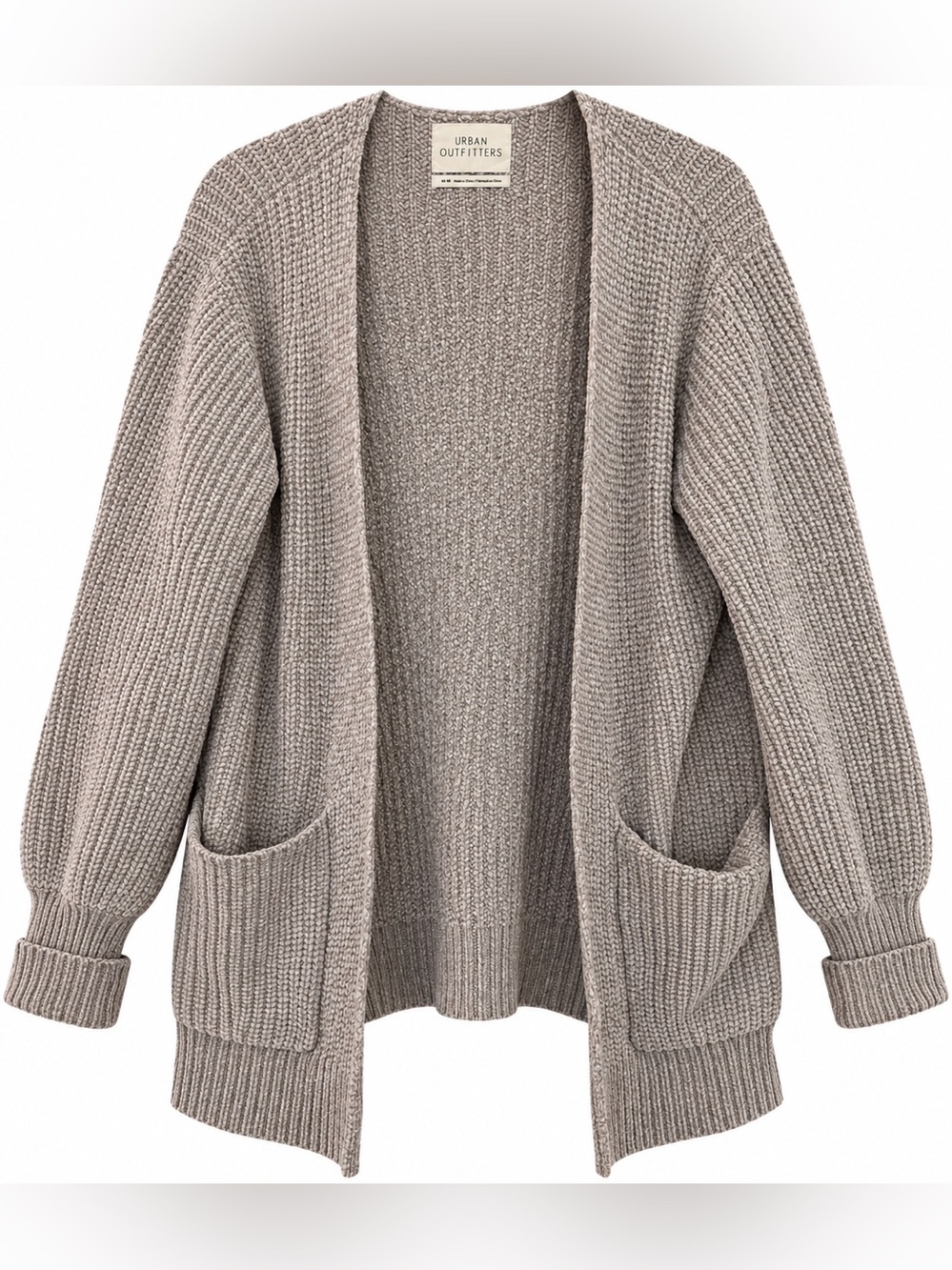 Urban Outfitters Plush Chenille Open Front Cardigan Size M 🤎